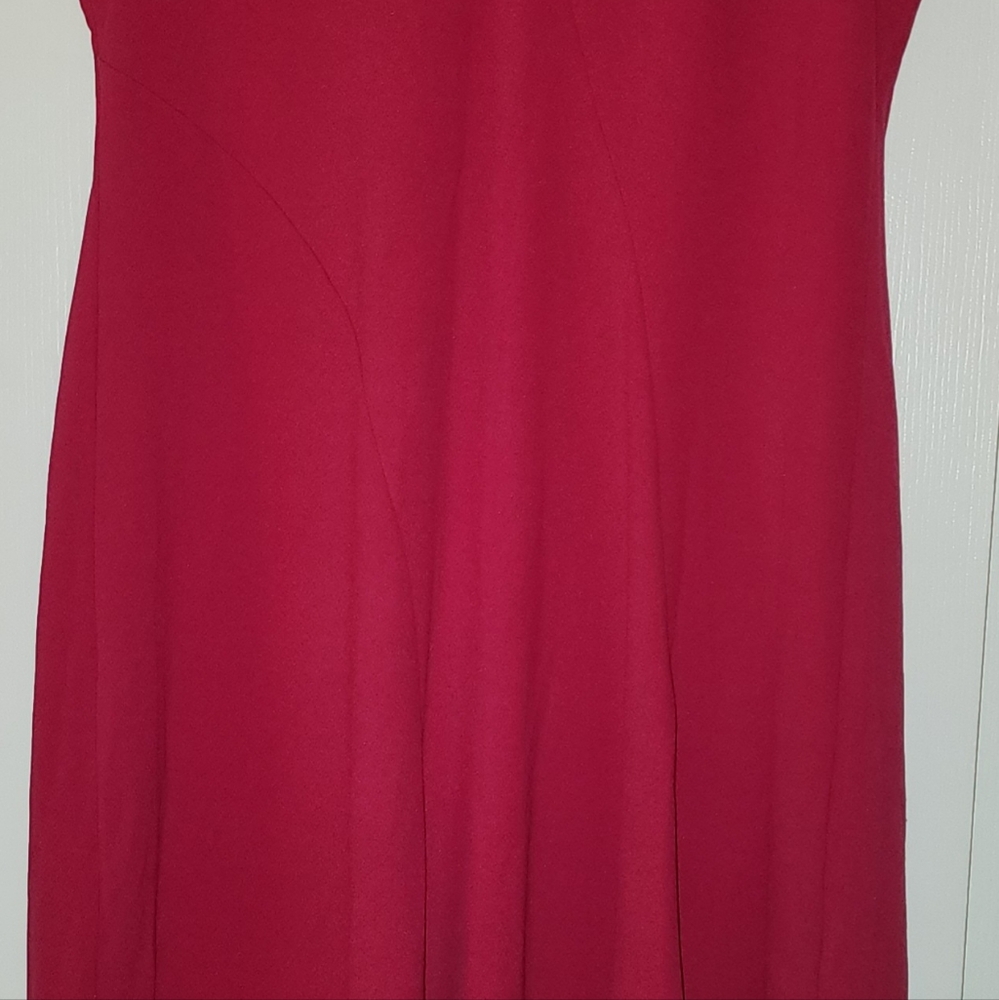DKNY Hot Pink Midi Dress
